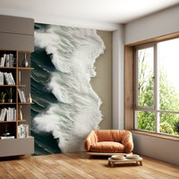 Beach Wave Wall Mural - Wallanza