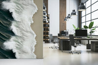 Beach Wave Wall Mural - Wallanza