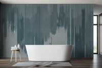 Blue Fade Abstract Wall Mural - Wallanza