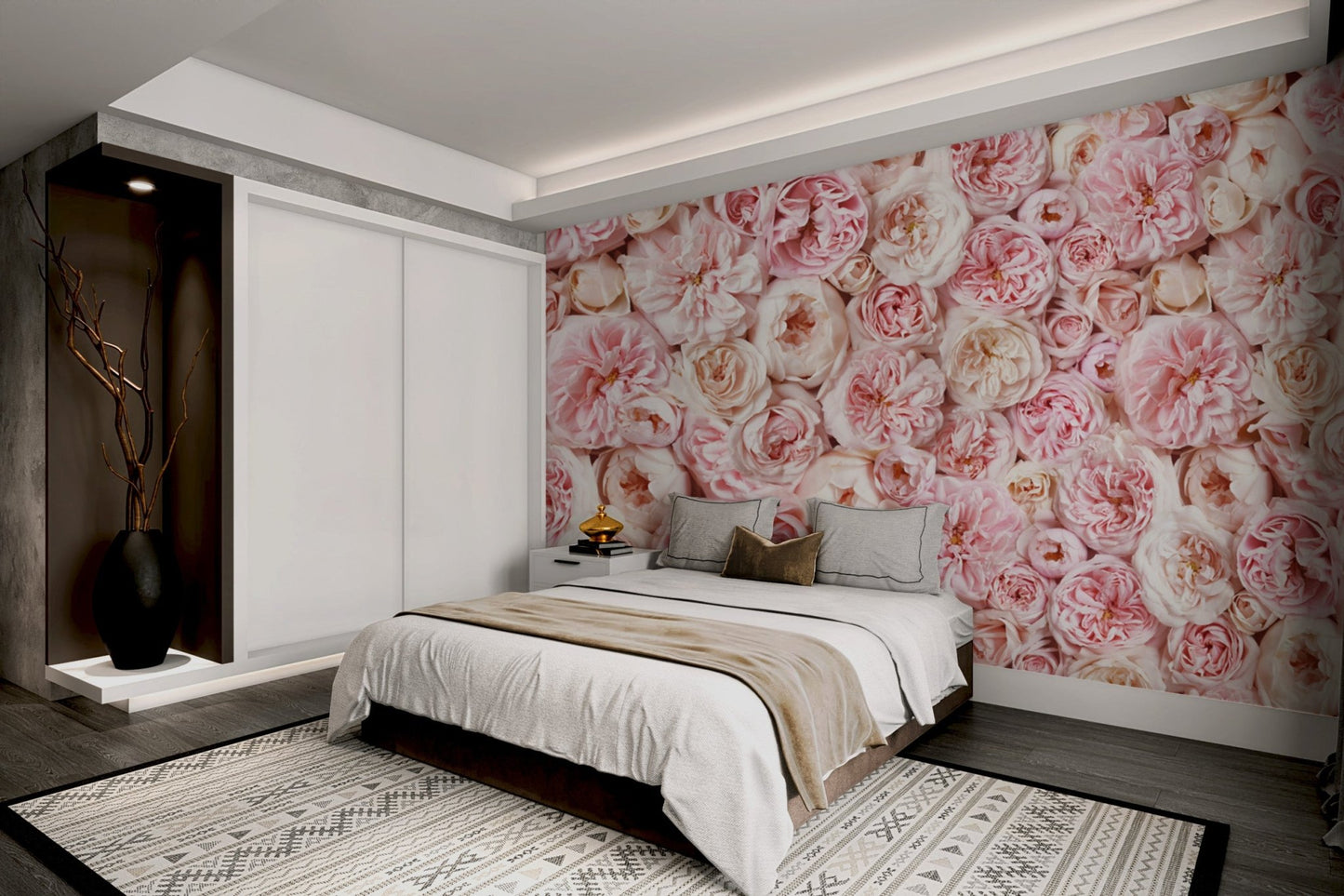 Blush Pink Rose Wallpaper - Wallanza