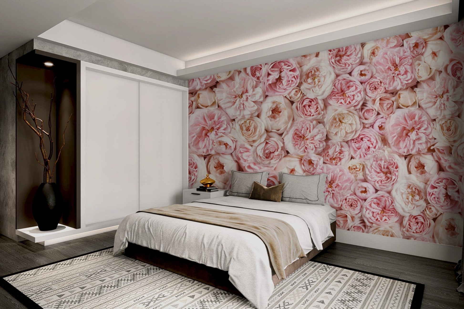Blush Pink Rose Wallpaper - Wallanza