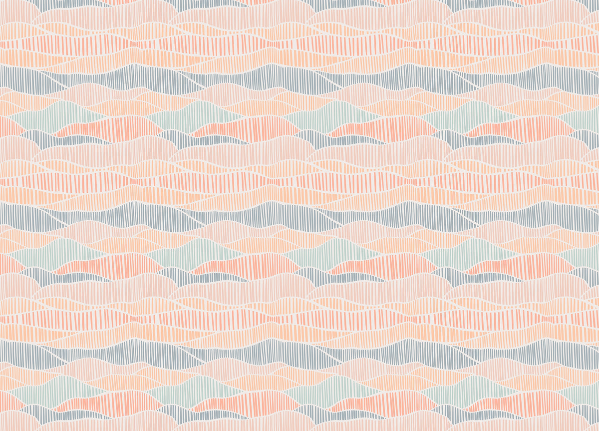 Aesthetic Boho Hand Drawn Wallpaper