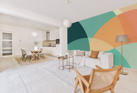 Bold Geometric Pattern Wallpaper - Wallanza