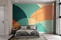 Bold Geometric Pattern Wallpaper - Wallanza