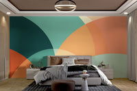 Bold Geometric Pattern Wallpaper - Wallanza