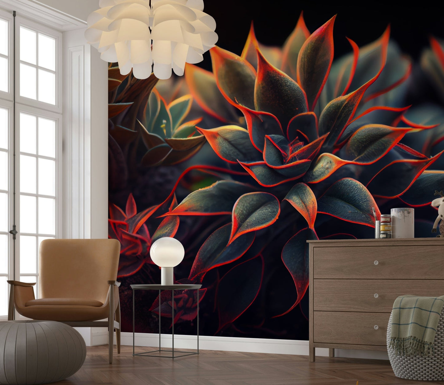 Botanic Bouquet Wall Mural - Wallanza