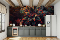 Botanic Bouquet Wall Mural - Wallanza