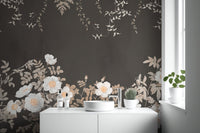 Botanical Blooms Wallpaper Mural - Wallanza