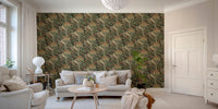 Vibrant botanical wallpaper for fresh spaces
