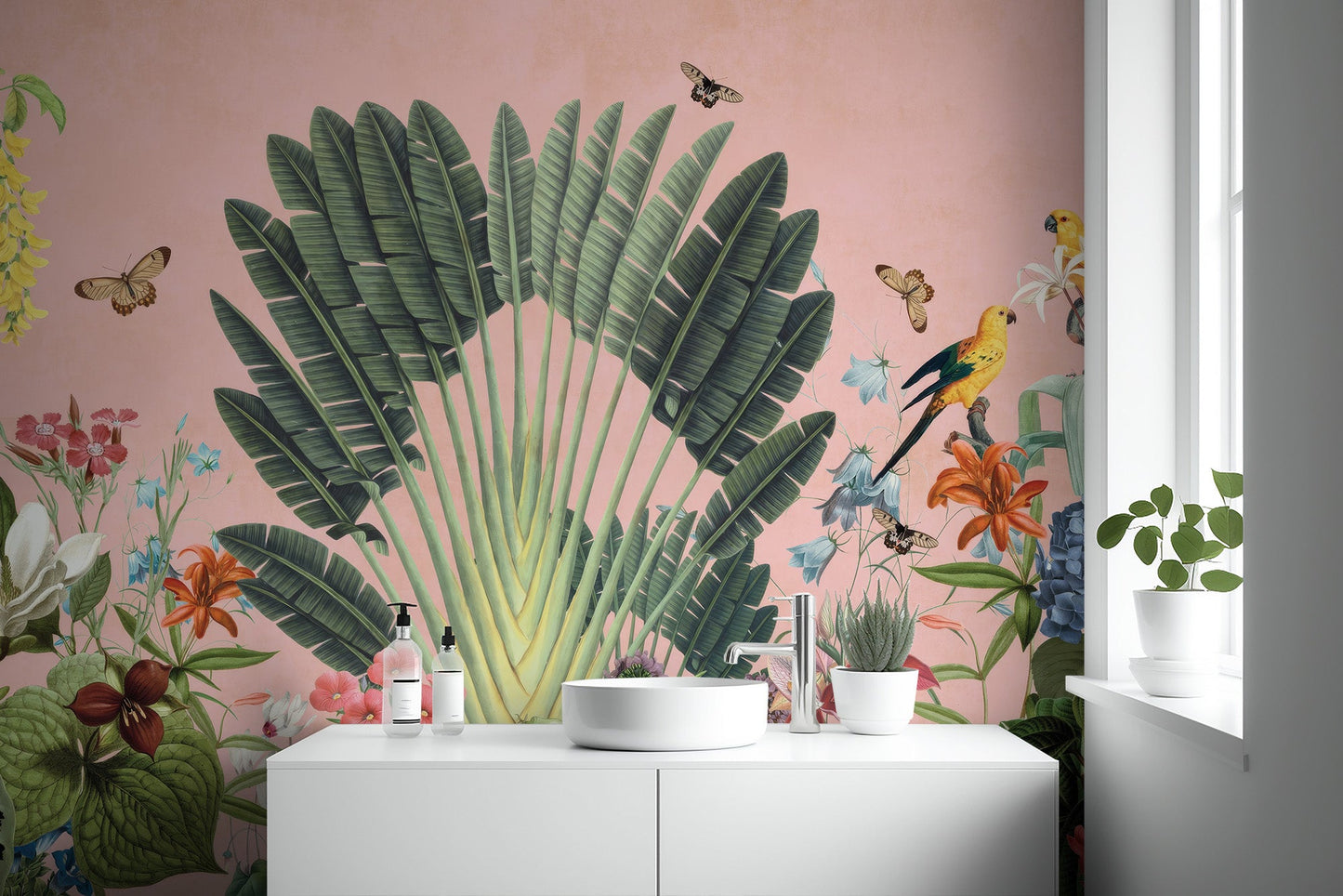 Botanical Garden Wallpaper Mural - Wallanza