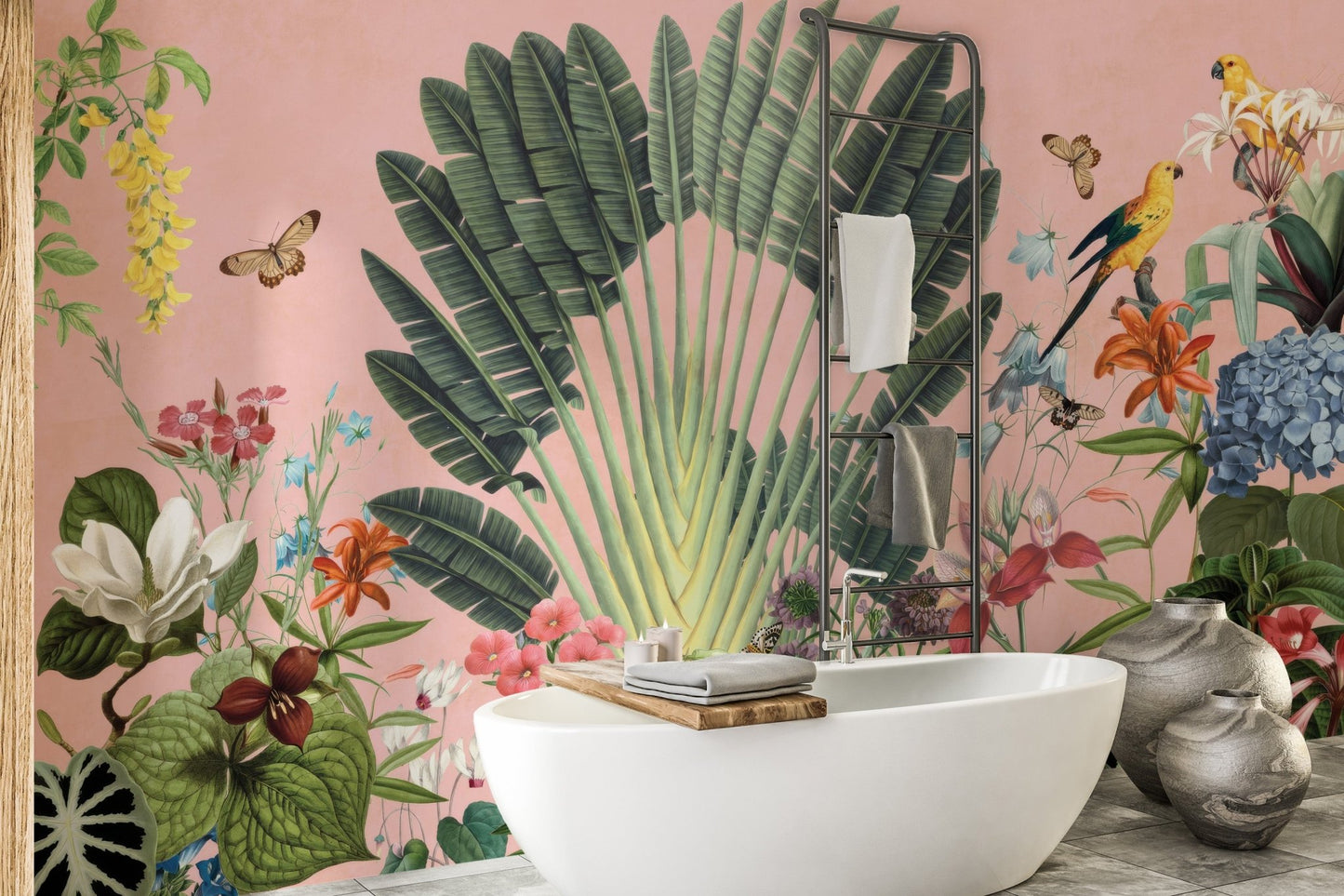 Botanical Garden Wallpaper Mural - Wallanza