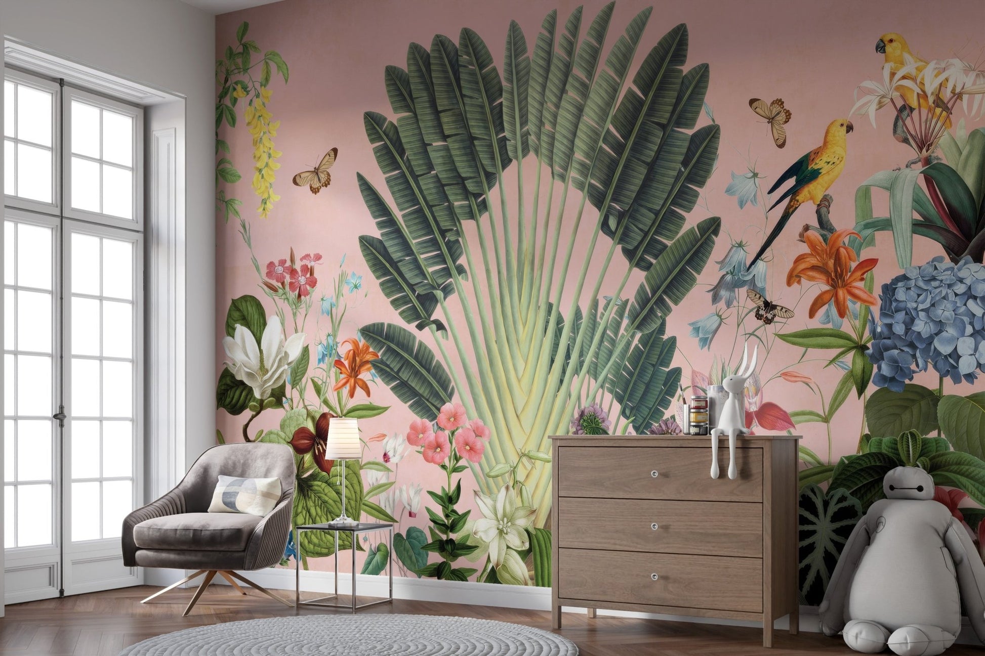 Botanical Garden Wallpaper Mural - Wallanza
