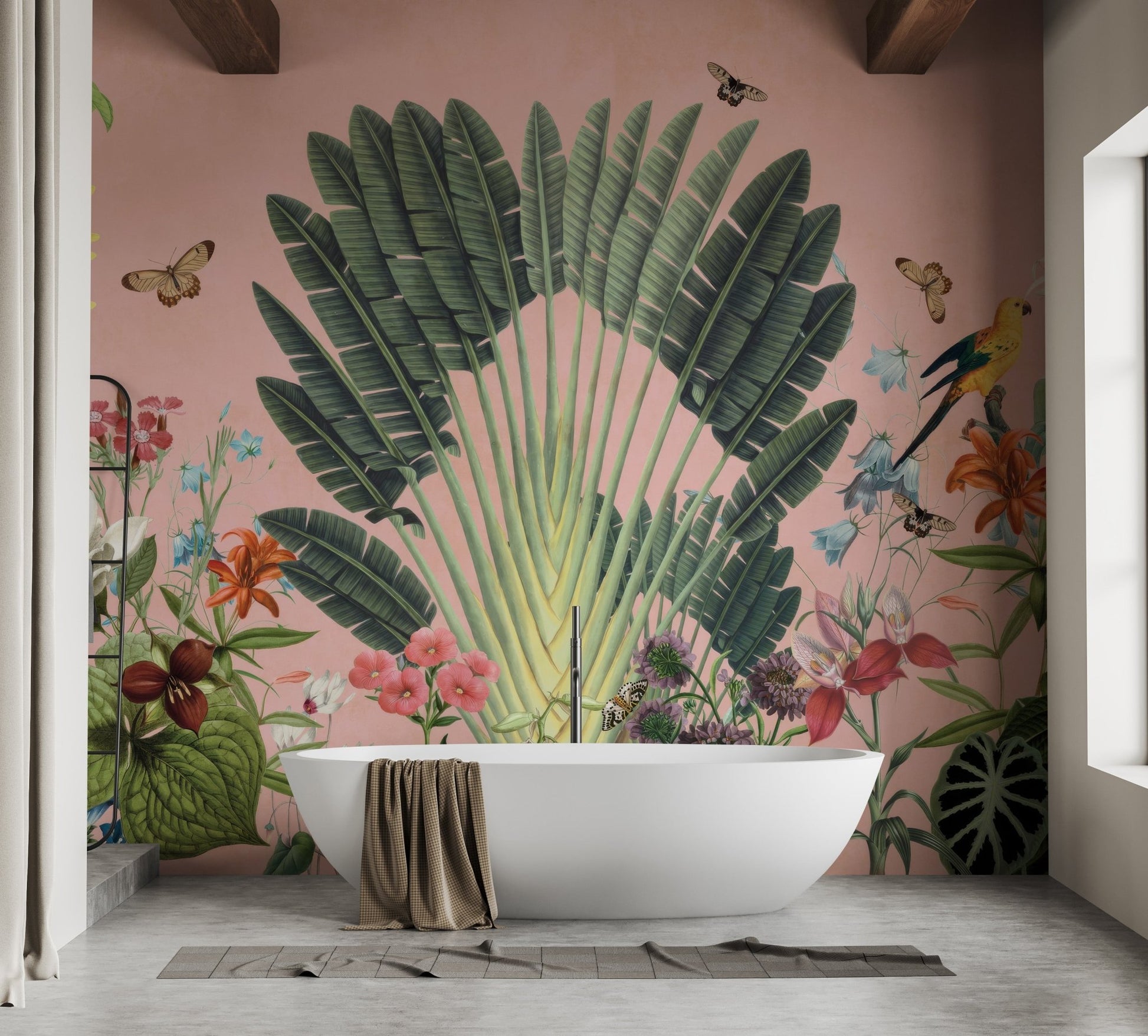 Botanical Garden Wallpaper Mural - Wallanza
