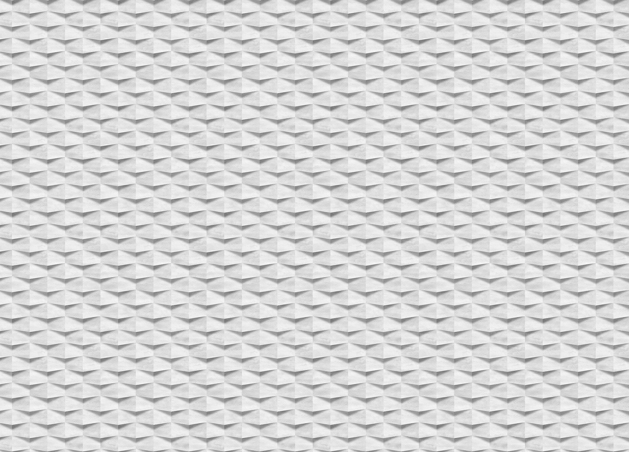 Decorative Masonry Interior Abstract 3d White Color Wallpaper