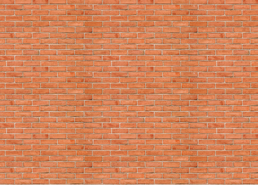 Red Color Brick Background Texture Self Adhesive Wallpaper