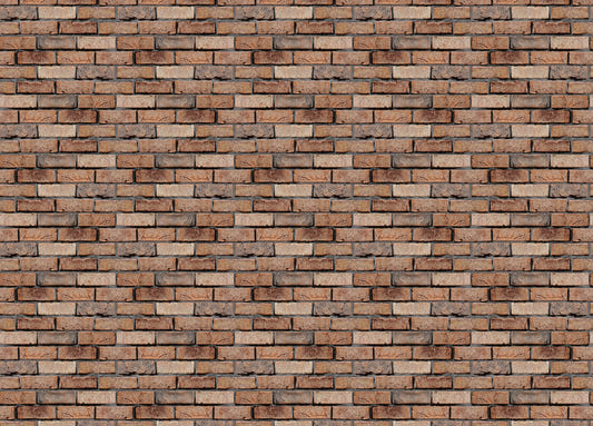 Old Red Brick Wall Rustic Texture Design Wallpaper