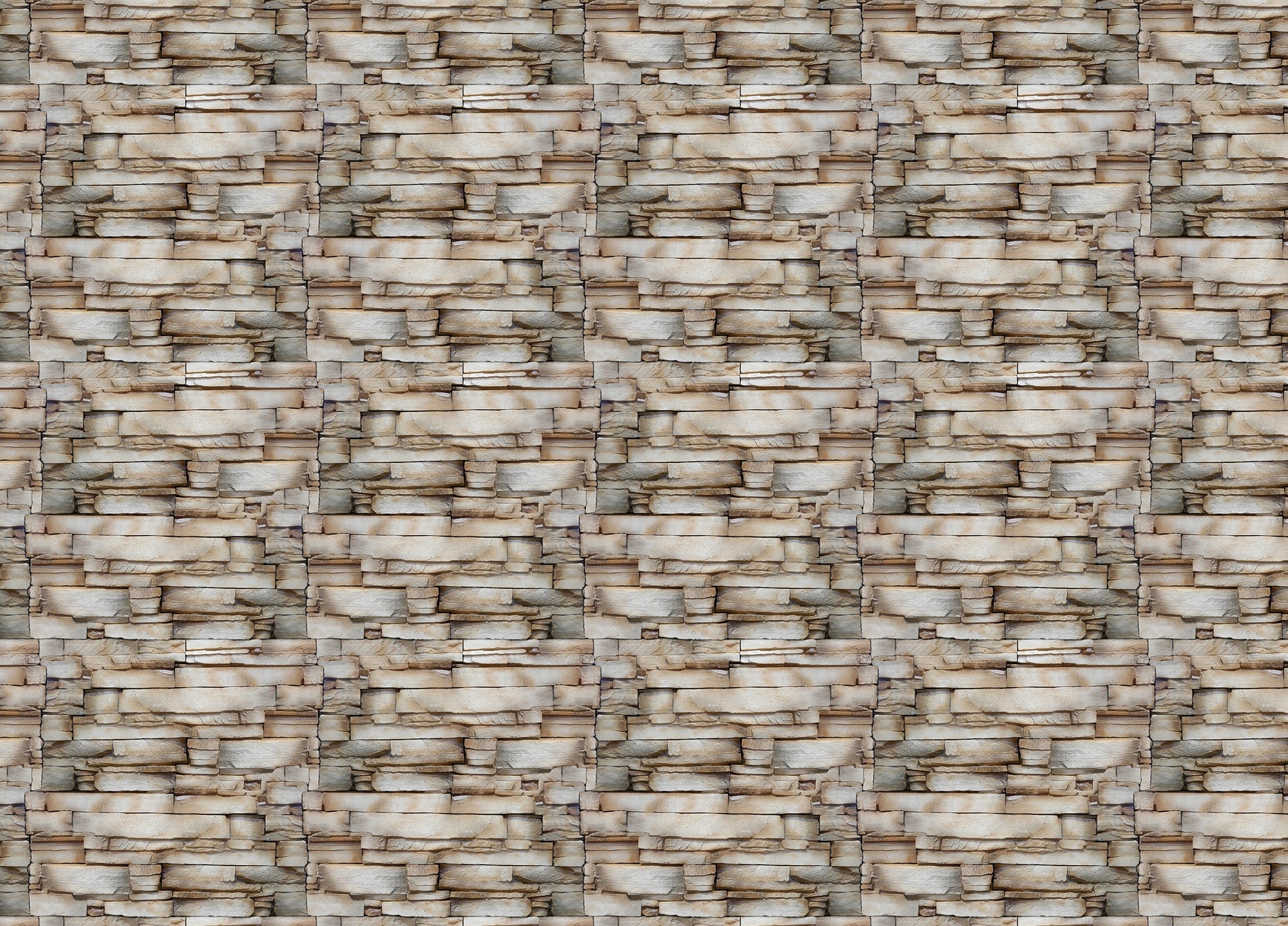 Old Vintage Sandstone Bathroom Wall Decor Wallpaper