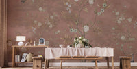 Brown Chinoiserie Wall Mural - Wallanza