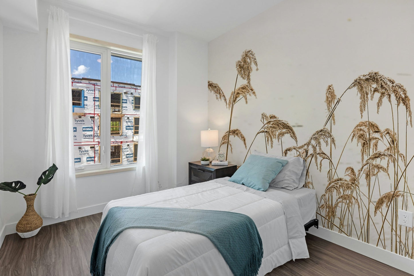 Brown Withered Grass Wallpaper Murals - Wallanza