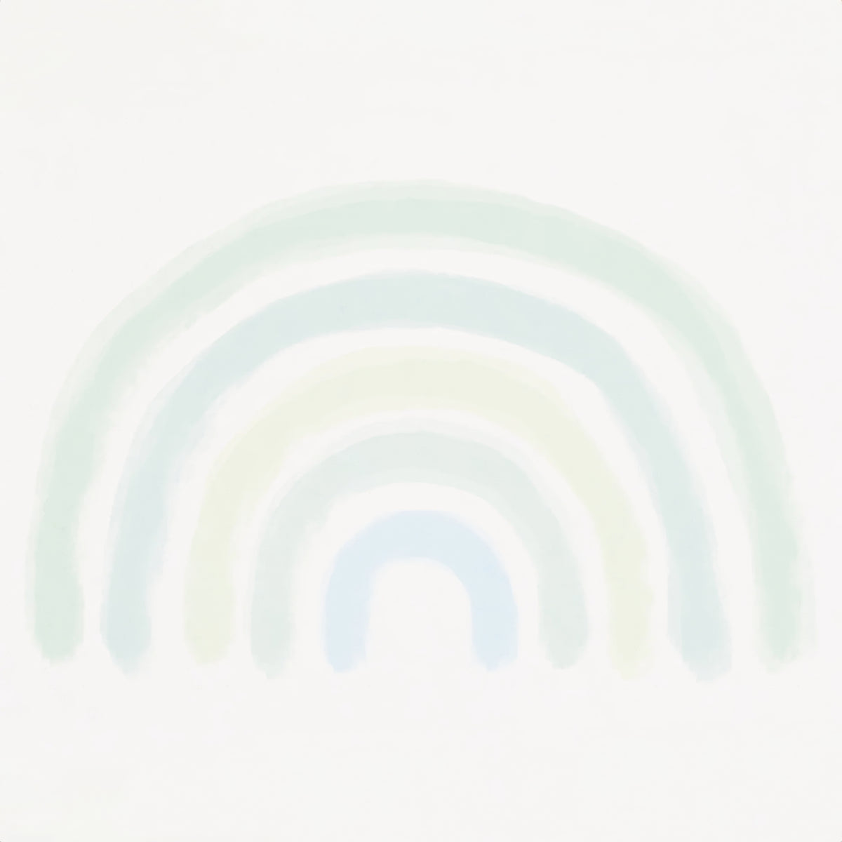 Green Rainbow kids Wallpaper in your room