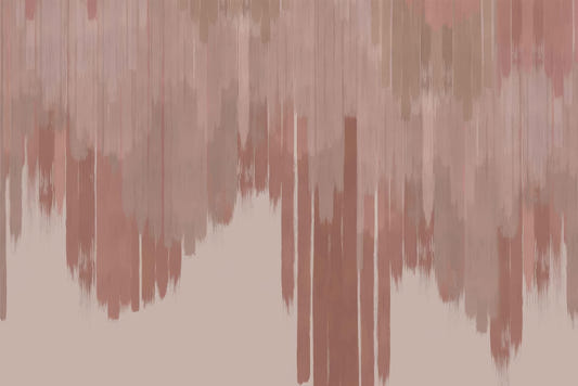 Pink Fade Abstract Wall Mural