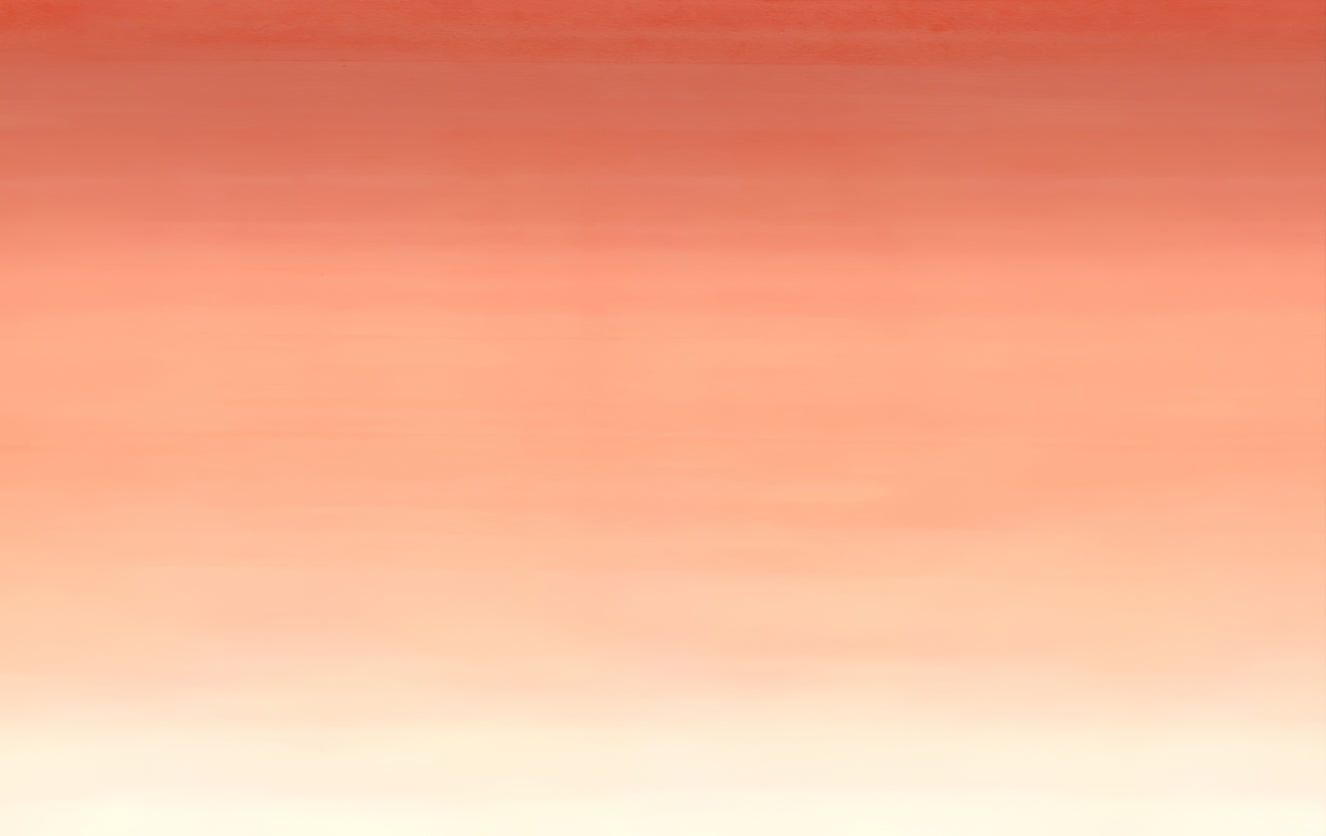 Orange Ombre Wall Mural