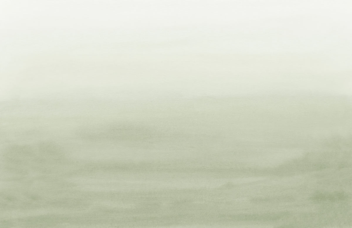 Olive Green Ombre Wall Mural in your room — zoomed