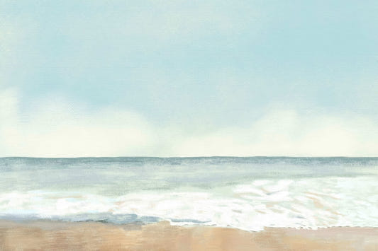 Watercolor Beach Wallpaper Mural