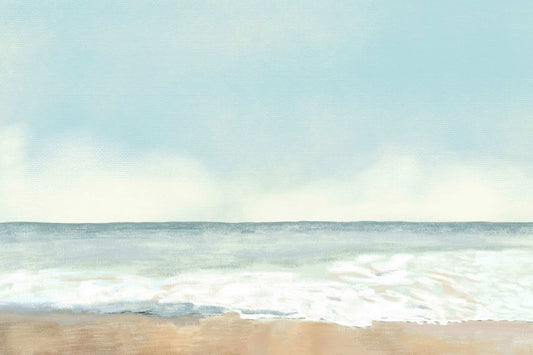 Watercolor Beach Wallpaper Mural