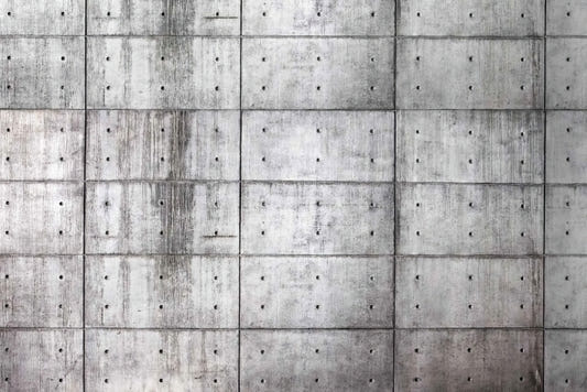 Concrete Block Wall Mural
