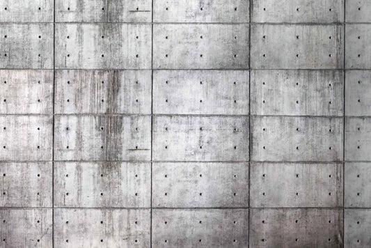 Concrete Block Wall Mural