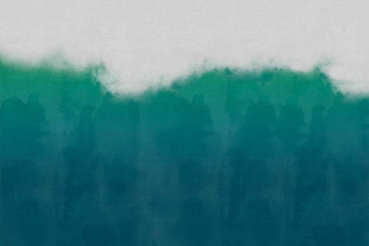 Watercolor Beach Wall Mural