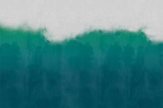 Watercolor Beach Wall Mural