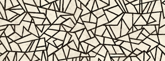 Modern Black Pattern Wallpaper Mural