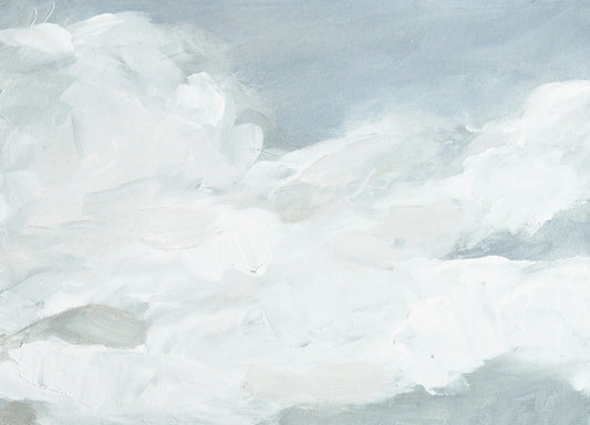 Dreamy Watercolor Sky Wall Mural