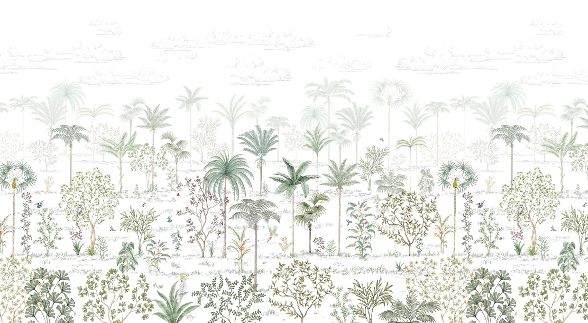 Tropical Jungle Wallpaper Mural