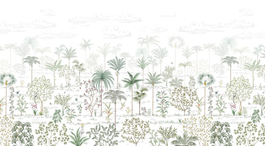 Tropical Jungle Wallpaper Mural