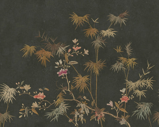 Bamboo Chinoiserie Garden Wallpaper Mural