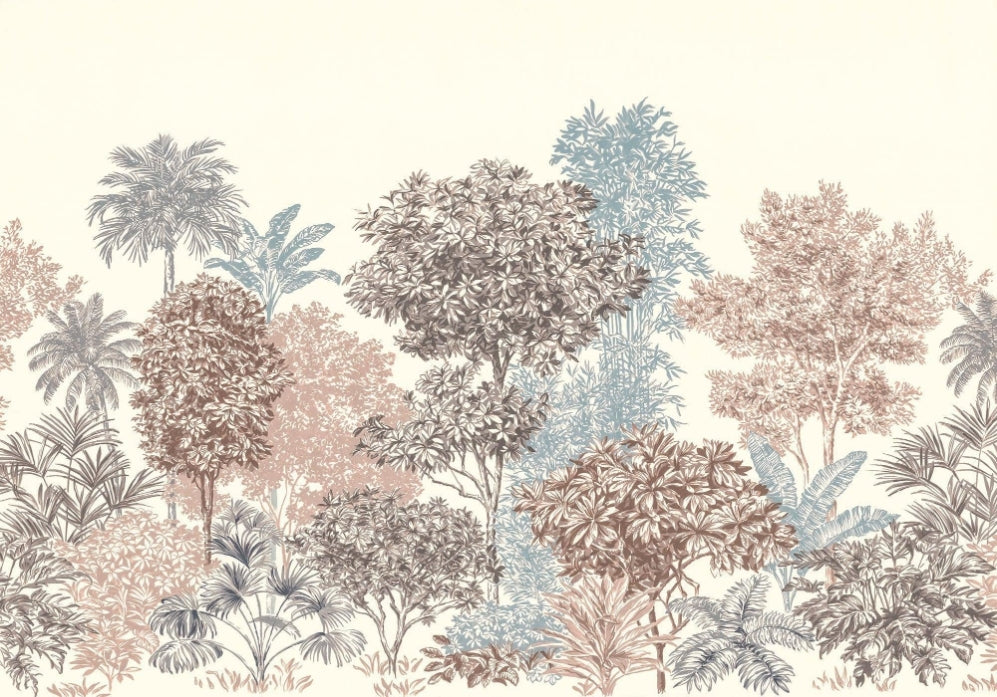 Trees Harmony Wallpaper Mural
