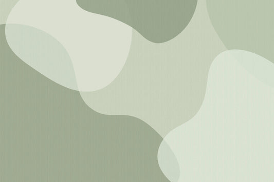 Green Modern Abstract Wall Mural