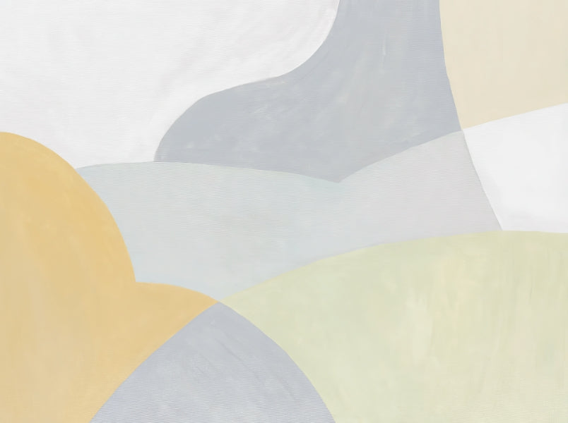 Soothing Shapes Wallpaper Mural