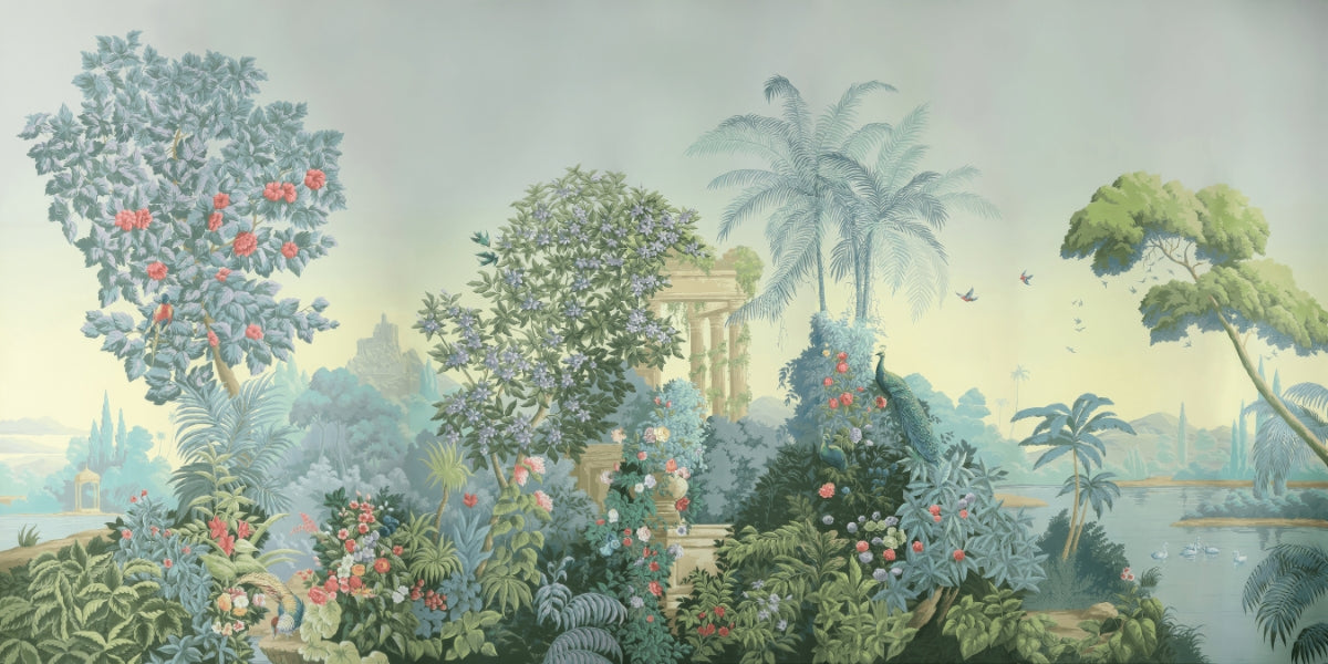 Exotic Botanical Wall Mural