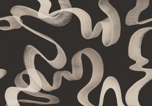 Abstract Ribbons Wallpaper Mural