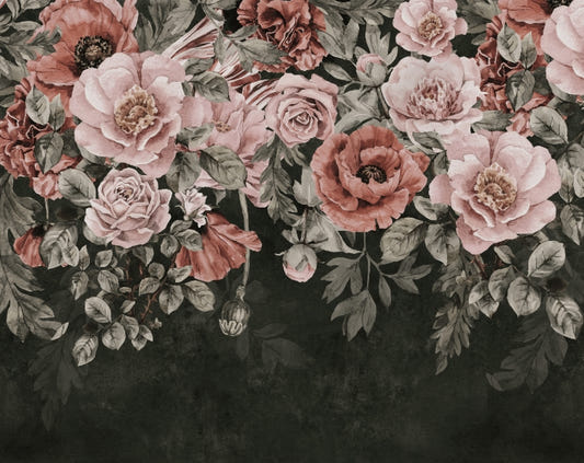 Romantic Blossoms Wall Mural