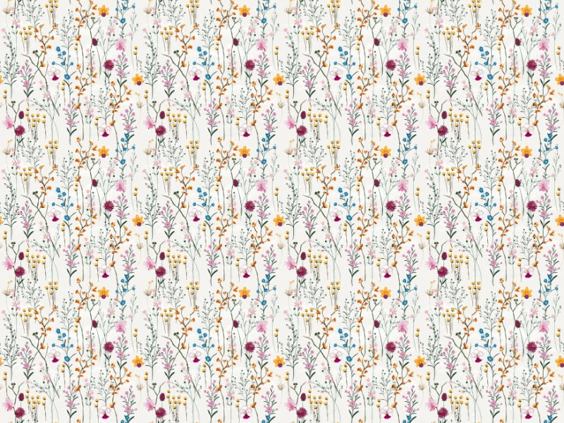 Floral Elegance Wallpaper Mural in your room
