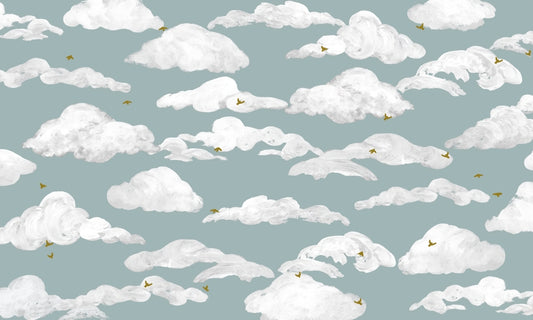 Dreamy Dancing Skies Wallpaper Mural