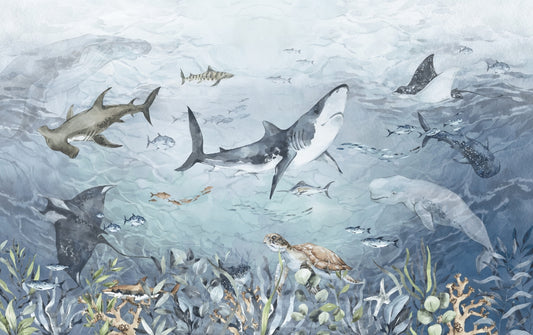 Oceanic Haven Wallpaper Mural