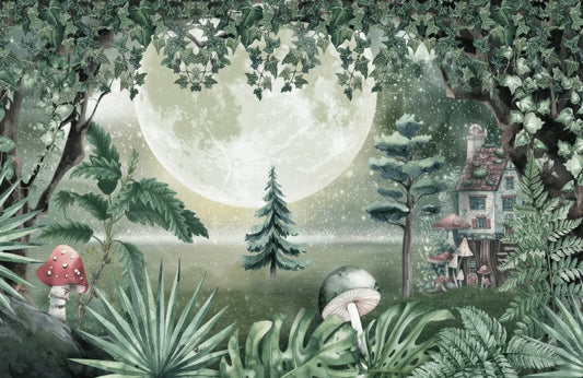 Moonlit Fantasy Wallpaper Mural