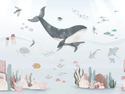 Undersea Life Wall Mural