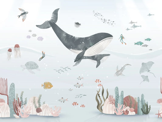 Undersea Life Wall Mural